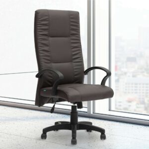 Roma High Back Chair - Black