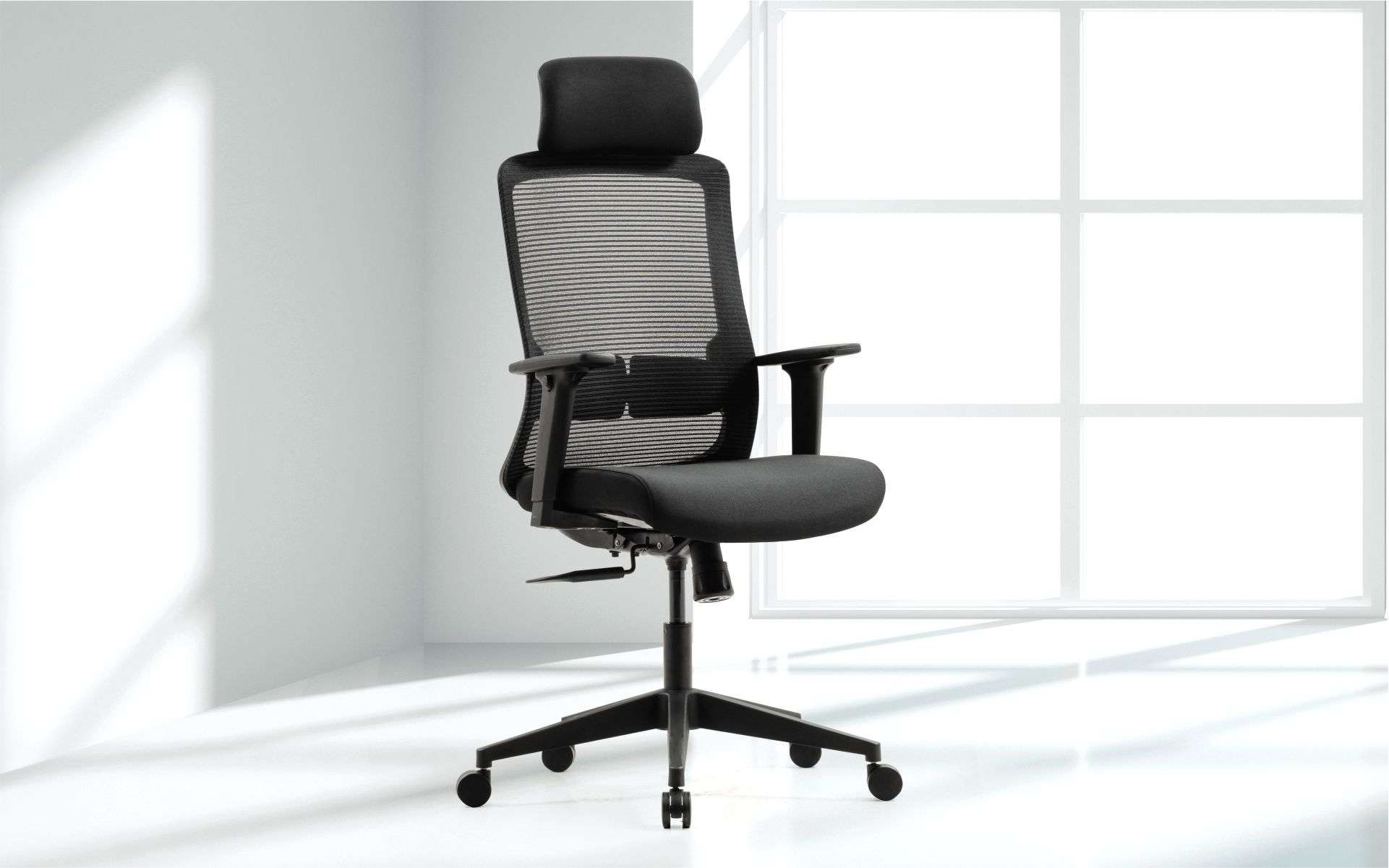 Mustang High Back Chair - Black